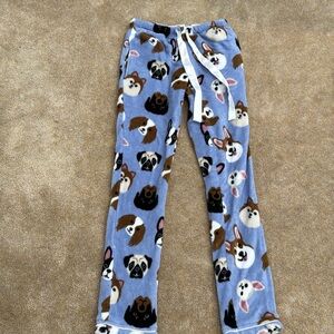 Pajama mania, purple dog pajama pants size XS